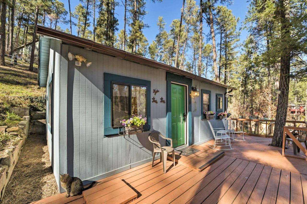 Ruidoso Cabin With Decks About 1 Mi To Downtown! Екстер'єр фото