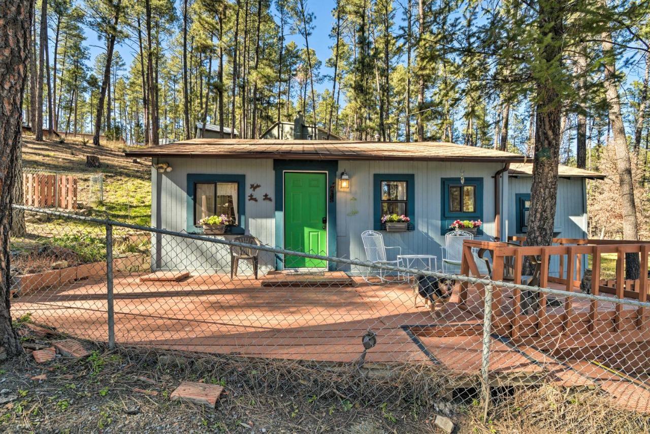 Ruidoso Cabin With Decks About 1 Mi To Downtown! Екстер'єр фото