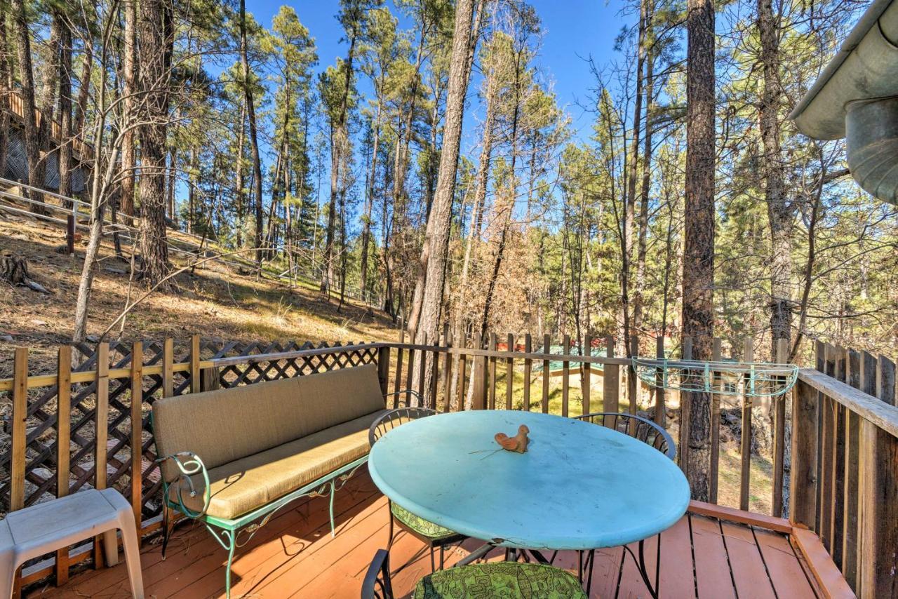 Ruidoso Cabin With Decks About 1 Mi To Downtown! Екстер'єр фото