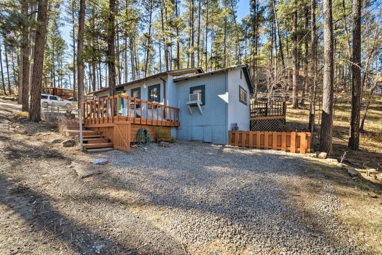 Ruidoso Cabin With Decks About 1 Mi To Downtown! Екстер'єр фото