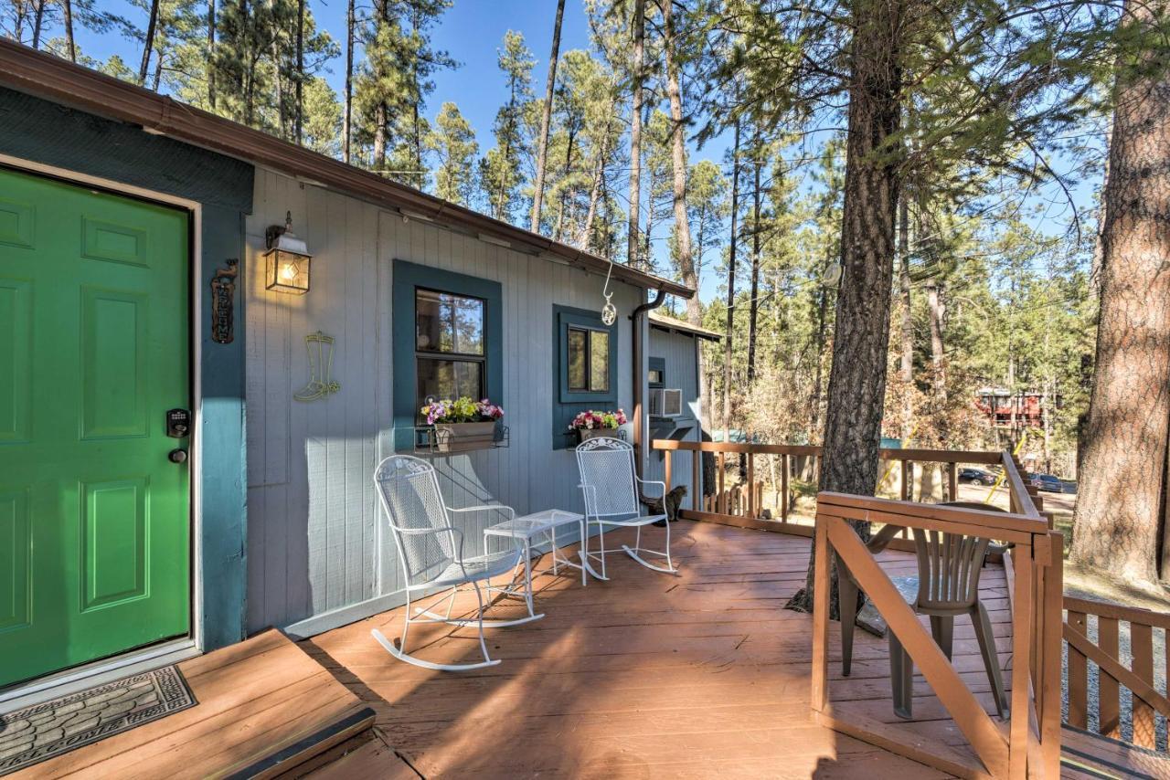 Ruidoso Cabin With Decks About 1 Mi To Downtown! Екстер'єр фото